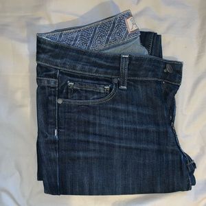 PAIGE dark wash jeans